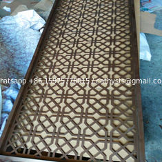 China hot sale aluminium decorative wall panel metal perforated aluminium screen partition supplier