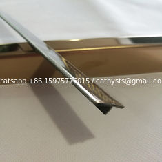 China Custom made T shape tile trim 304 stainless steel mirror finish factory price supplier