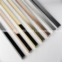 China Free sample stainless steel tile trim u shape polished ss profile supplier