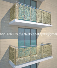 China Metallic Color Aluminum Partition For Column Cover/Cladding supplier