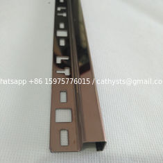 China Metal Silver Corner Guards 201 304 316 Mirror Hairline Brushed Finish supplier