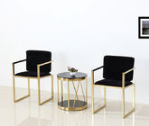 steel Metal furniture and Metal Material table legs or chair with mirror polished