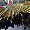 Gold Rose Gold Stainless Steel Pipe Tube Brushed Finish 201 304 316 For Handrail Balustrade Ceiling Decoration supplier