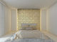 Metallic Color Aluminum Room Divider For Hotels/Villa/Lobby Interior Decoration supplier