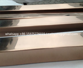 China Black Stainless Steel Pipe Tube Polished 201 304 316 For Handrail Balustrade Ceiling Decoration supplier