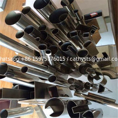 China 304 Stainless Steel Tube U channel stainless steel pipe for glass profiles supplier