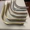 Decorative 304 Grade Stainless Steel Curved Metal Tile Trim supplier